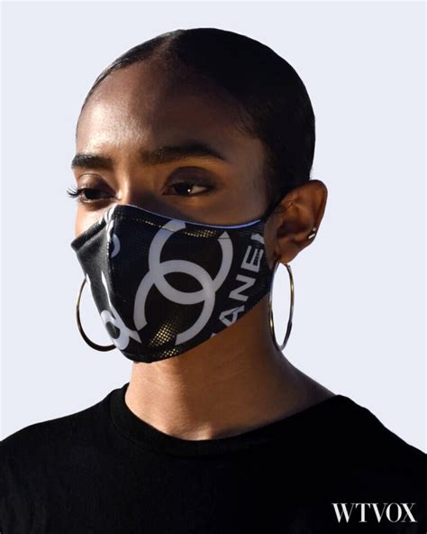 chanel face mask.|Chanel face masks virus.